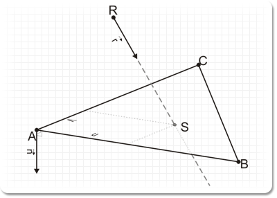 Calculating the intersection point between a ray and a triangle